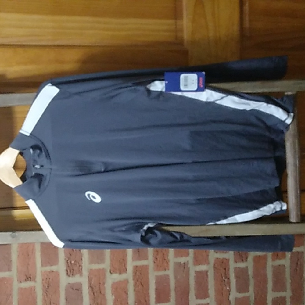 Men's Asics Team Training Dry 1/4 Zip Pullover NWT